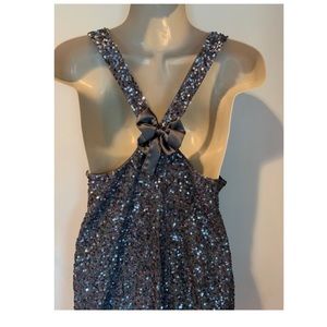 Alice + Olivia sequin racerback cocktail dress